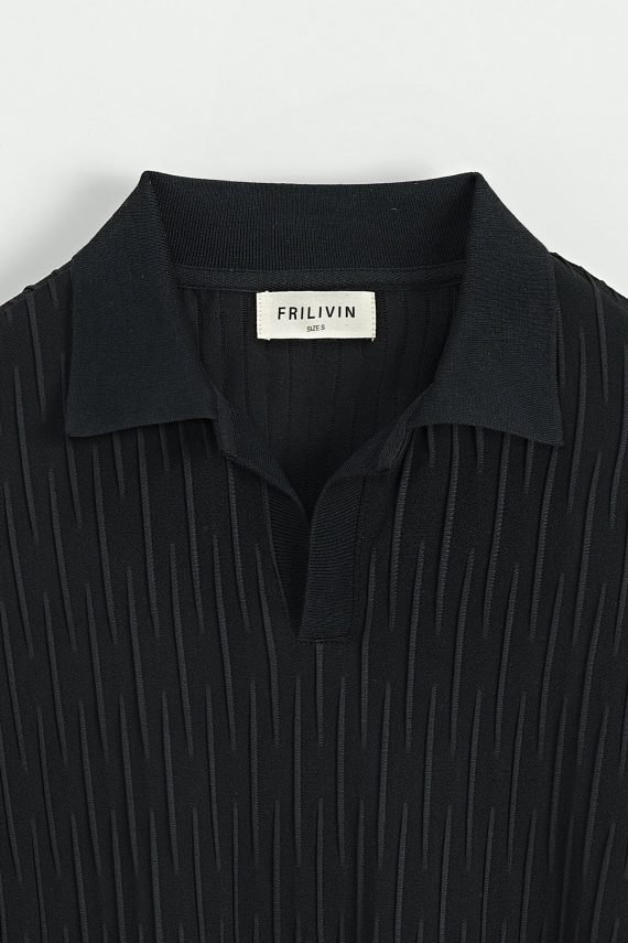 Polo uni manches courtes