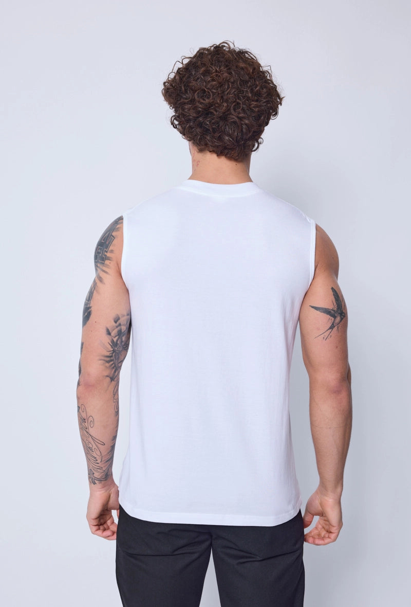 T-shirt débardeur uni pour homme - Afbeelding 25