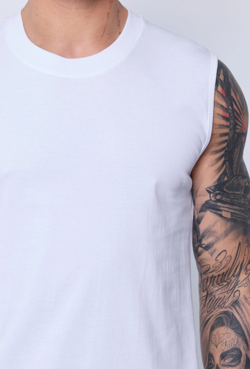 T-shirt débardeur uni pour homme - Afbeelding 2