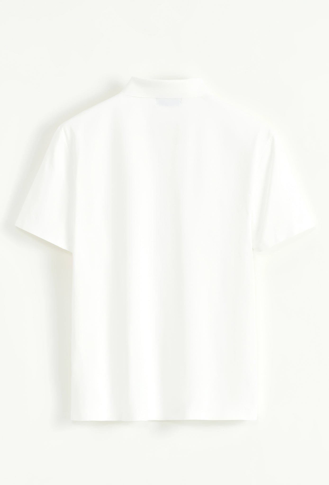 Effen poloshirt met korte mouwen