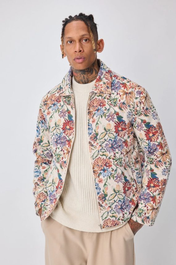 Jasje met bloemenmotief