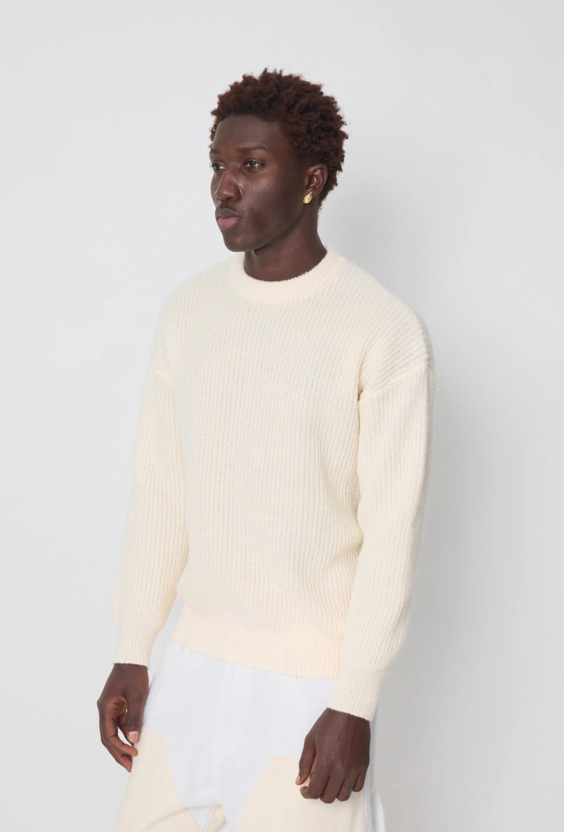 Effen gebreide trui - Afbeelding 3