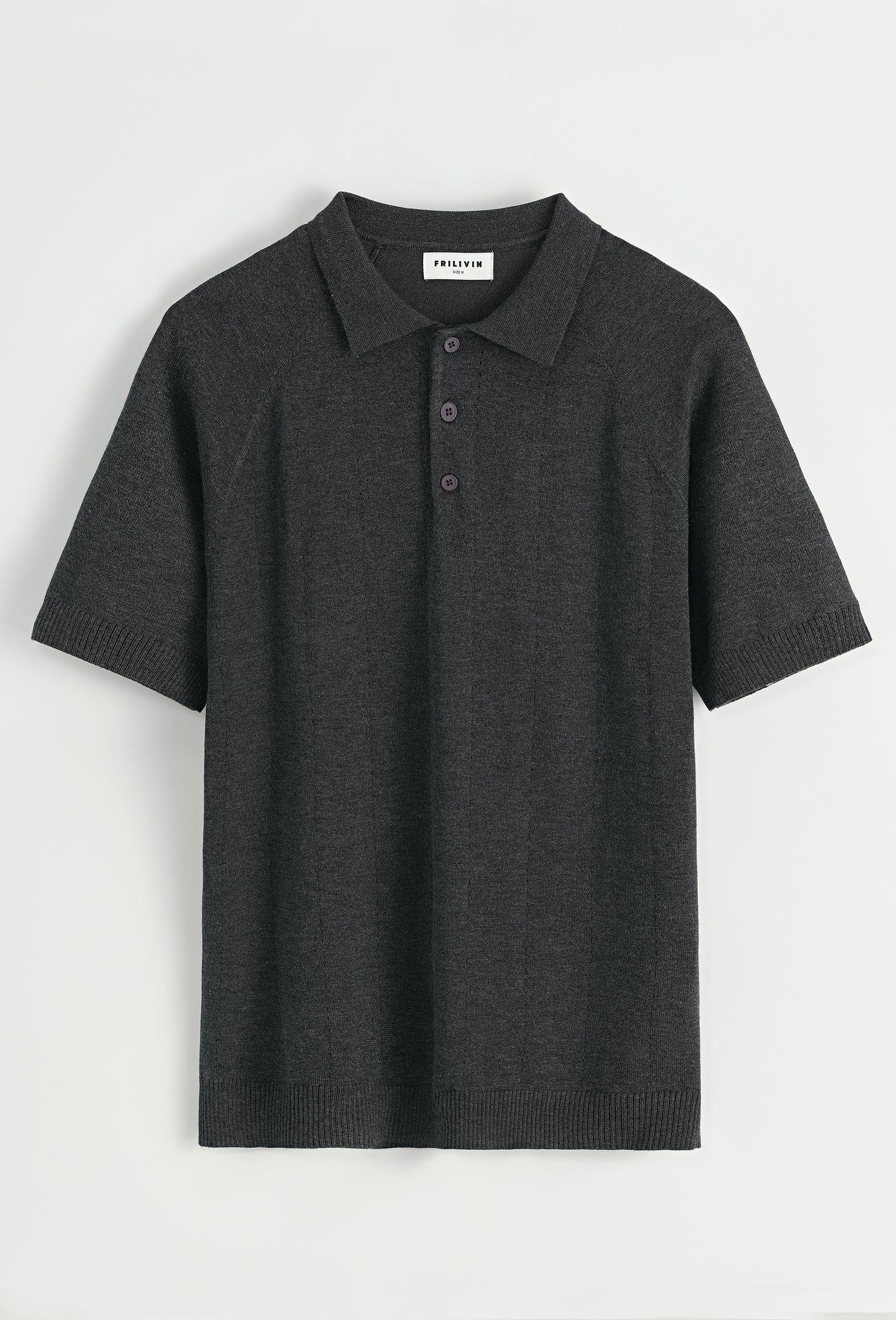 Polo uni manches courtes