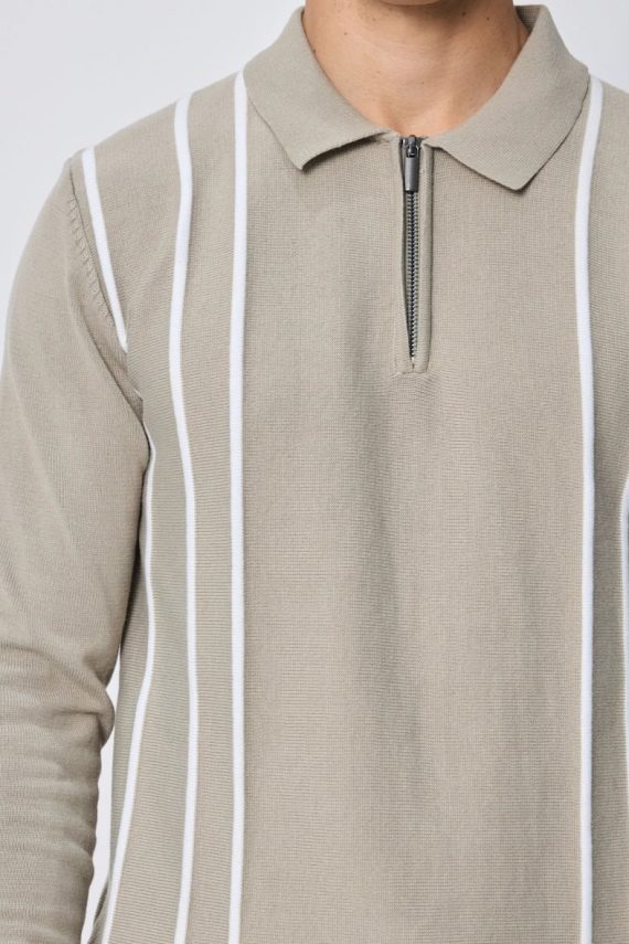 Polo manches longues