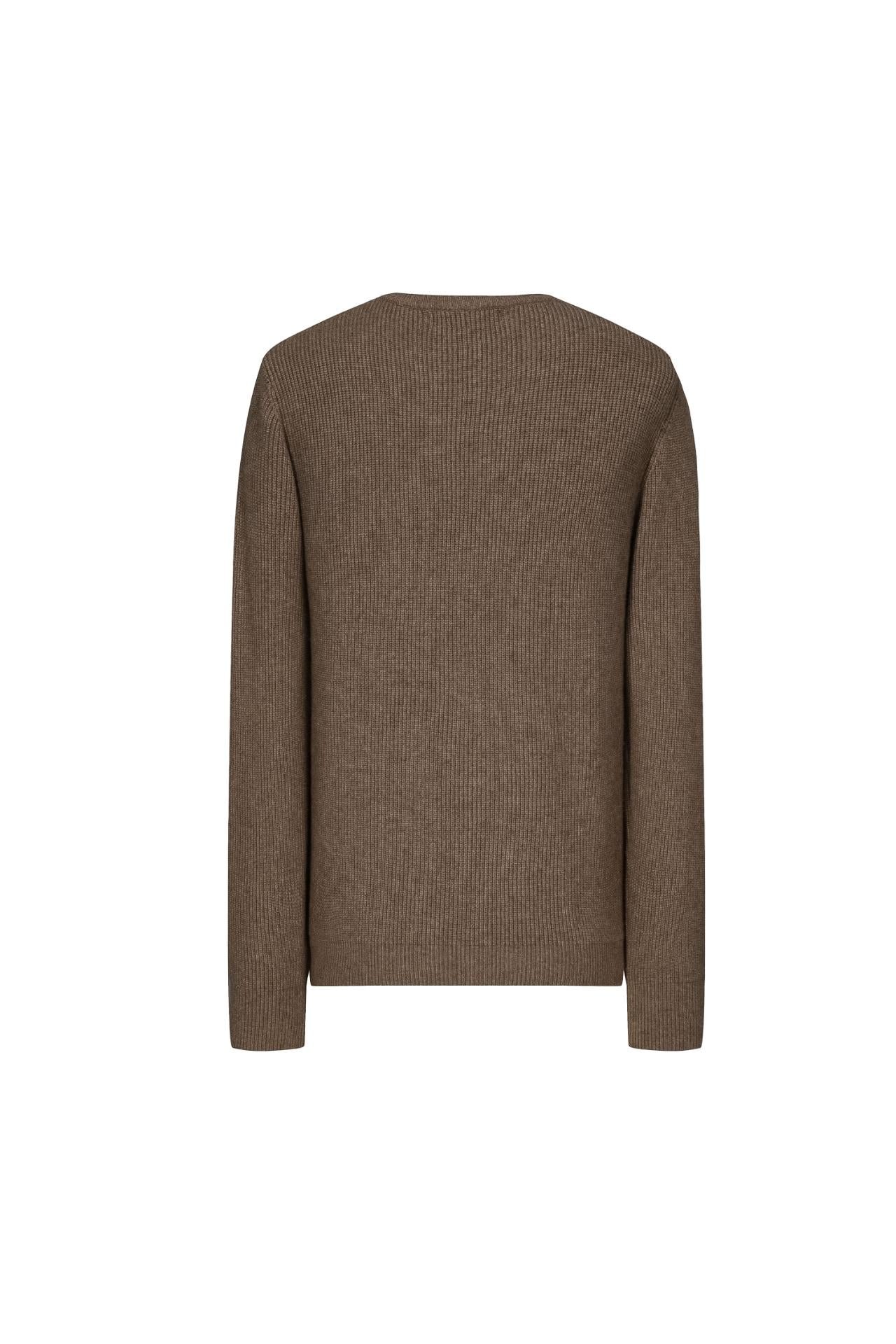 Geribde gebreide trui - Afbeelding 2