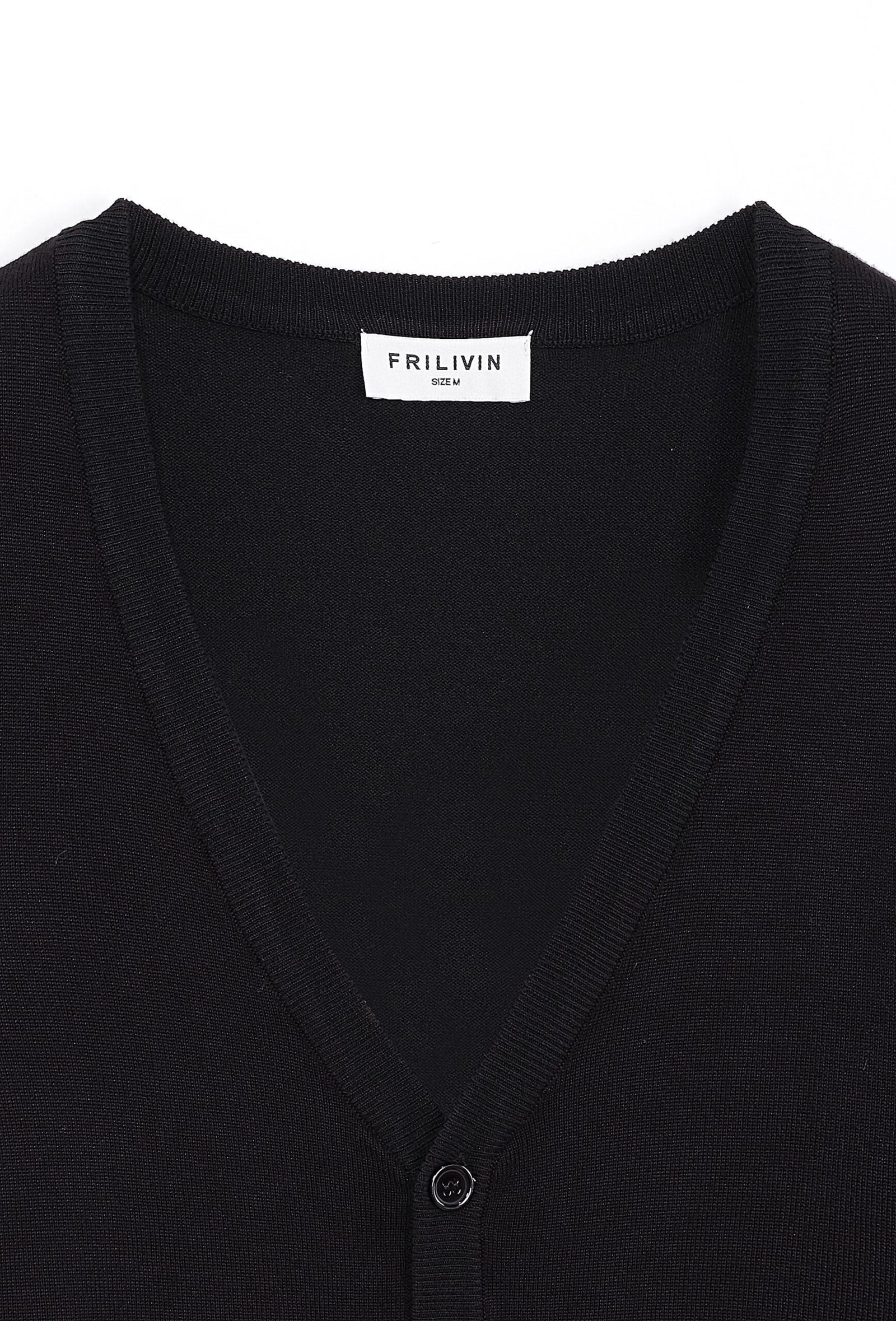 effenkleurige geknoopte cardigan trui