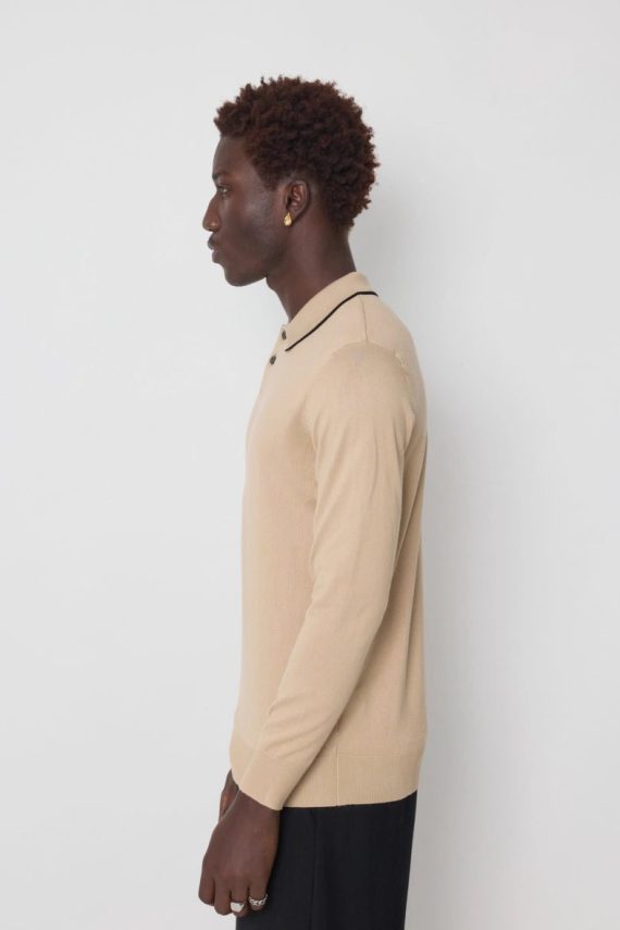 Trui met overhemdkraag