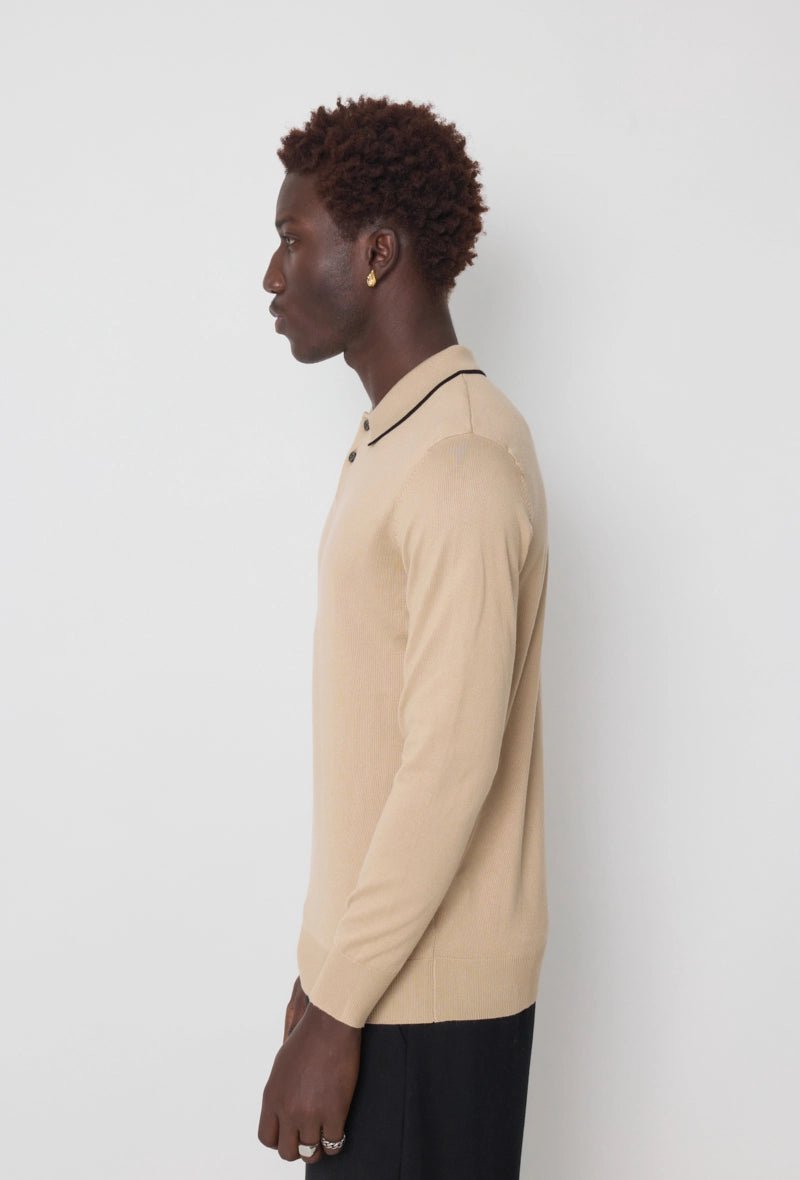 Trui met overhemdkraag