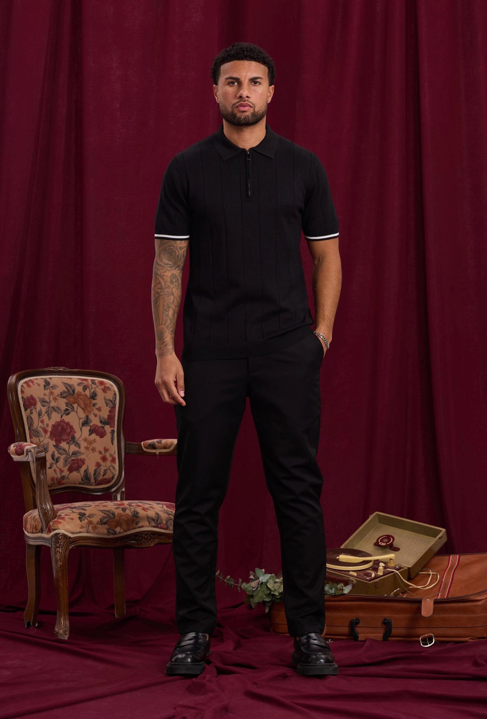 Trui met rits en kraag - Afbeelding 4