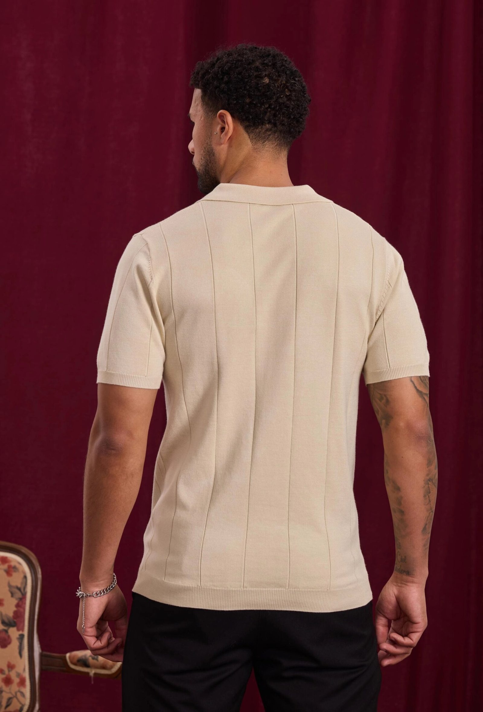 Trui met V-hals - Afbeelding 5