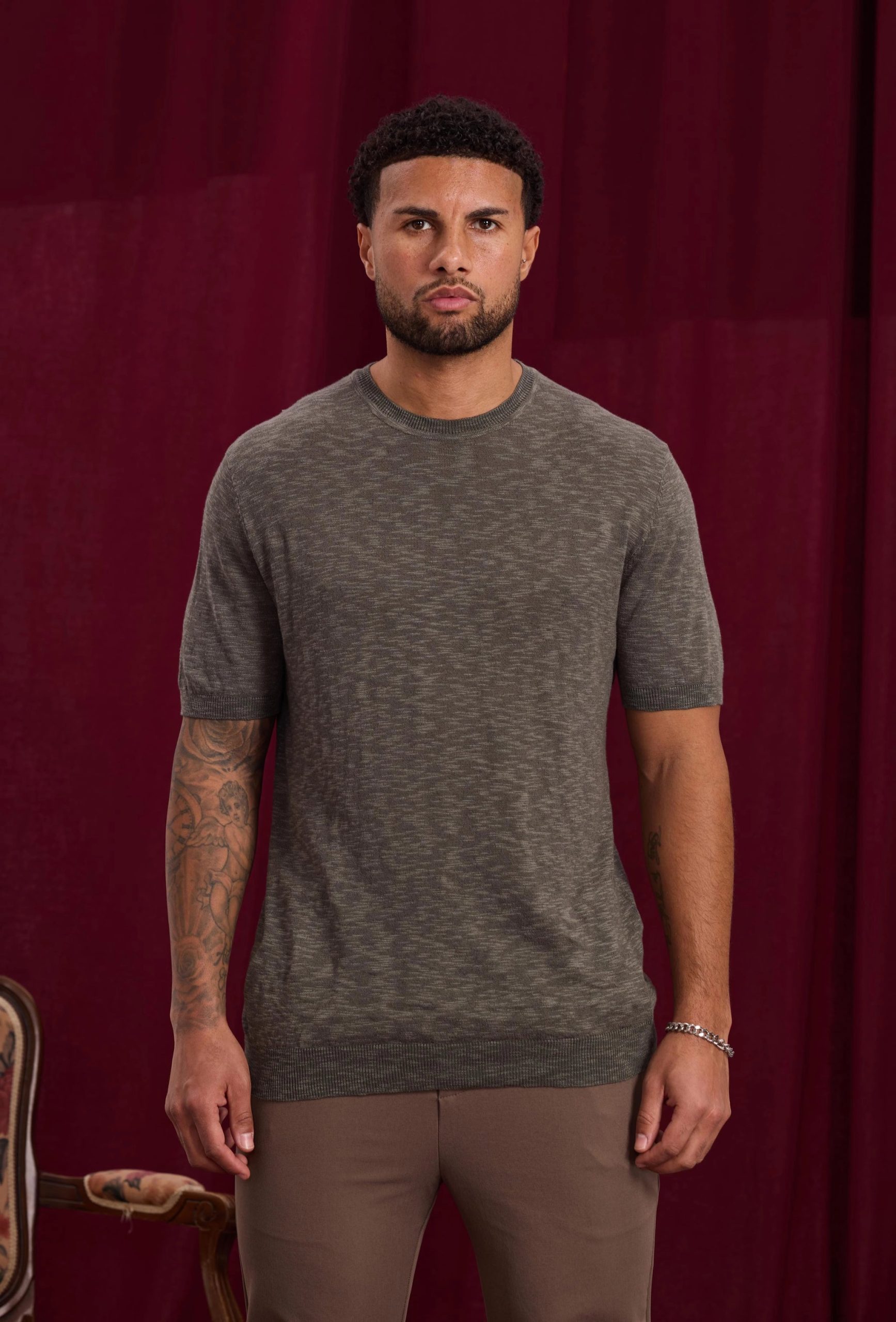 T-shirt uni - Afbeelding 4