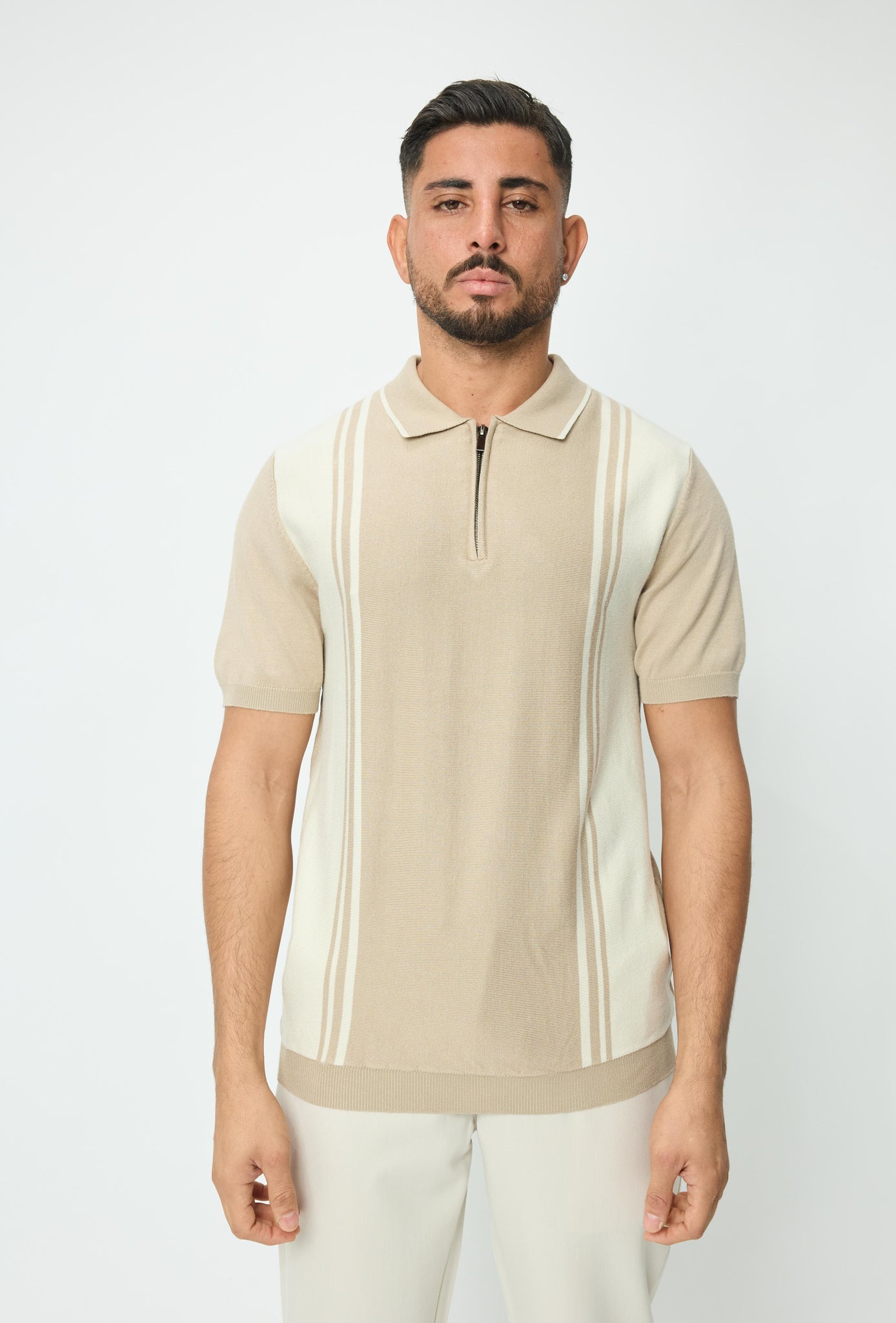 Polo à rayures latérales - Afbeelding 9