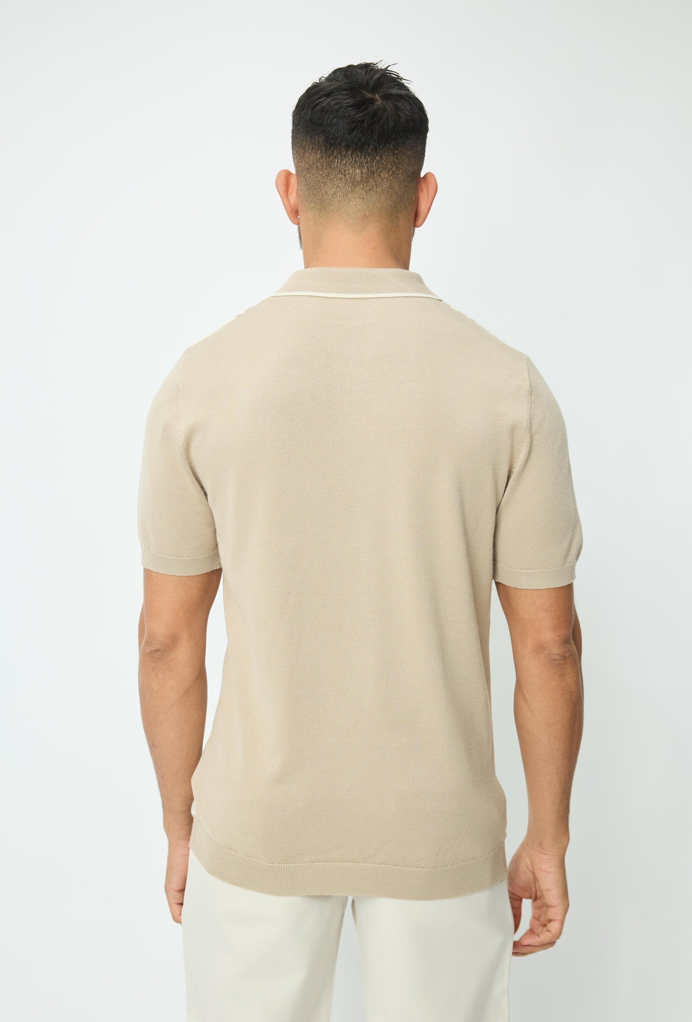 Polo à rayures latérales - Afbeelding 4