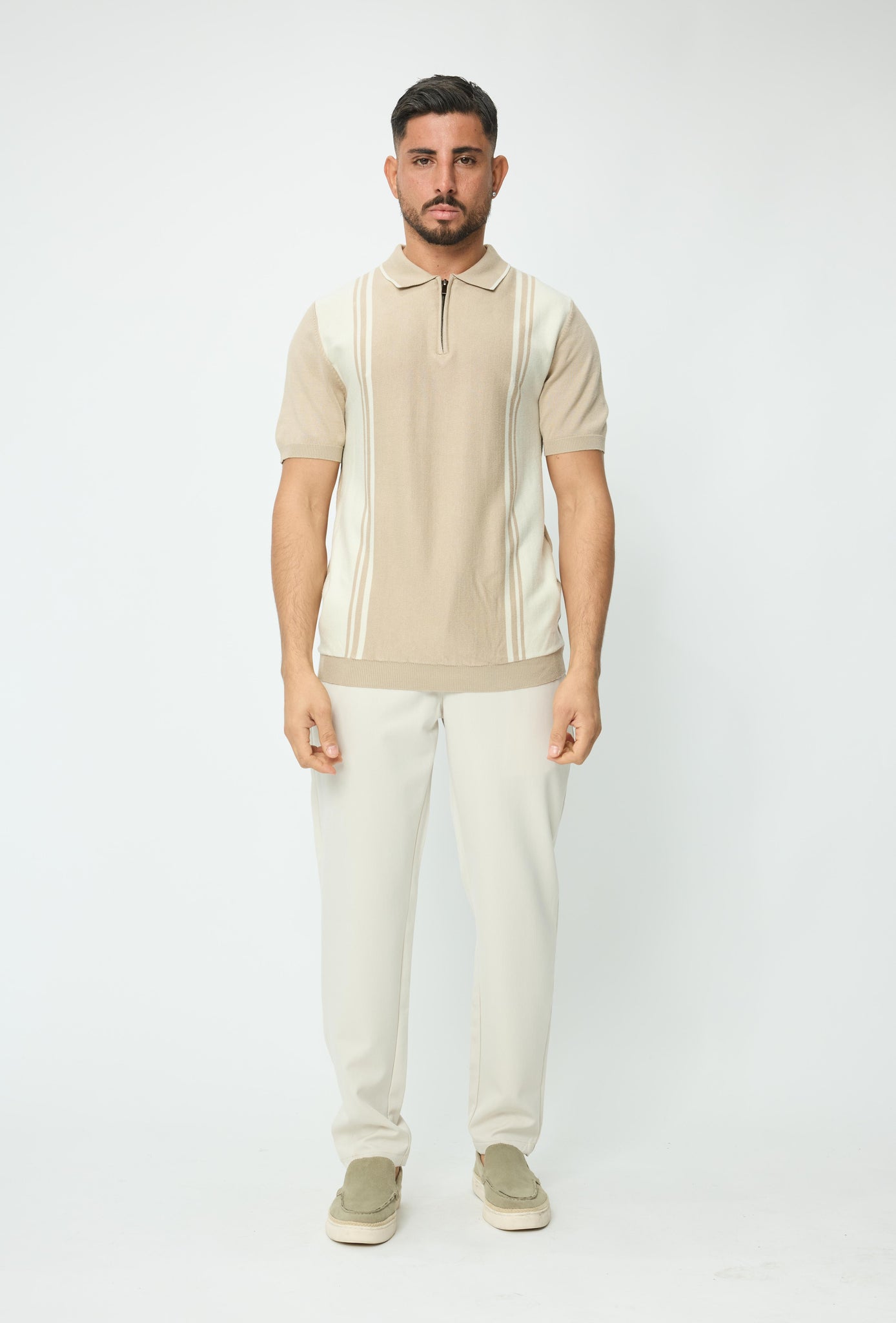 Polo à rayures latérales - Afbeelding 14