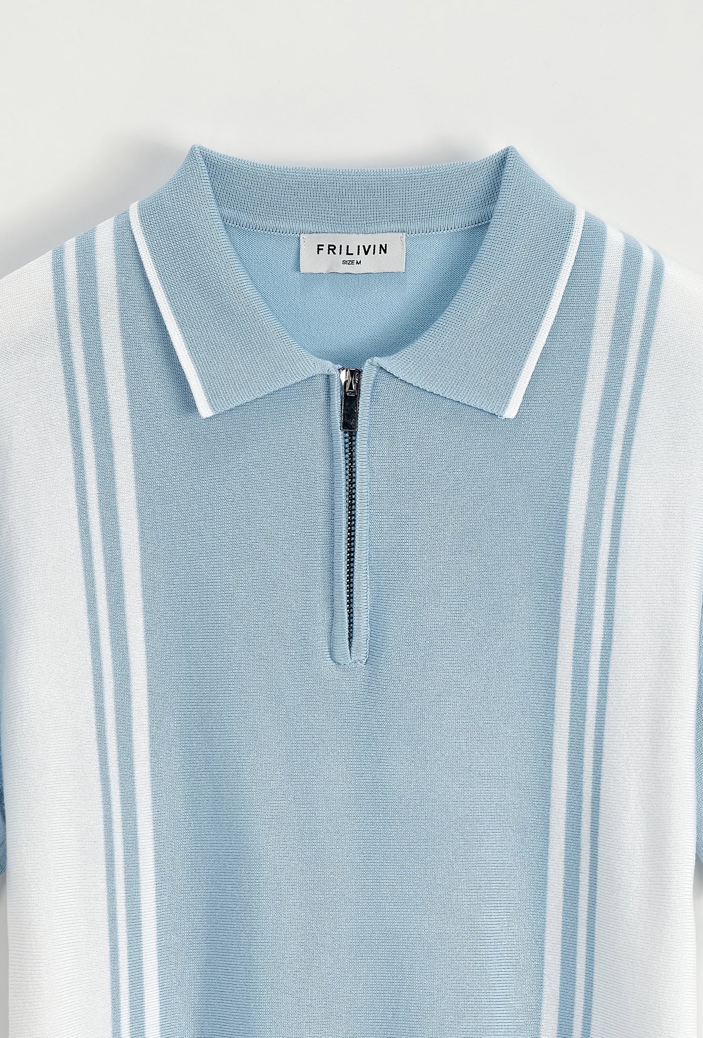 Polo à rayures latérales - Afbeelding 11