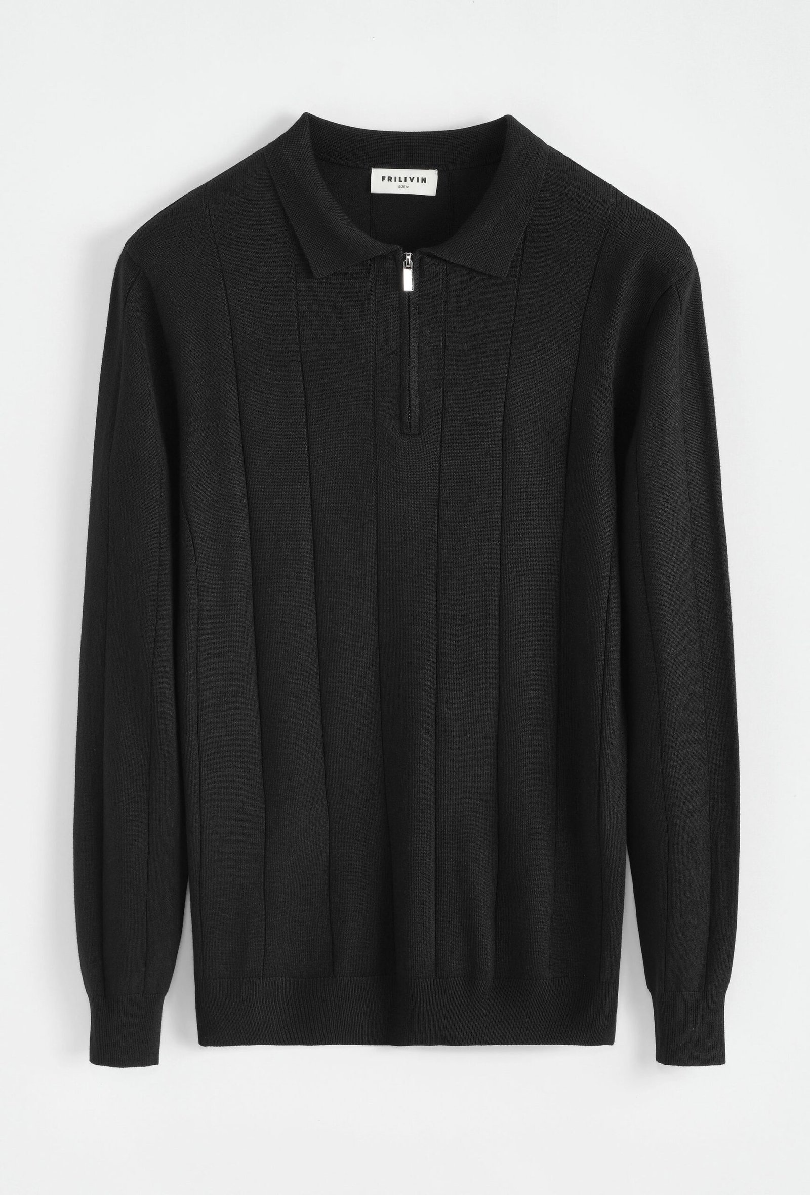 Lange mouwen uni trui