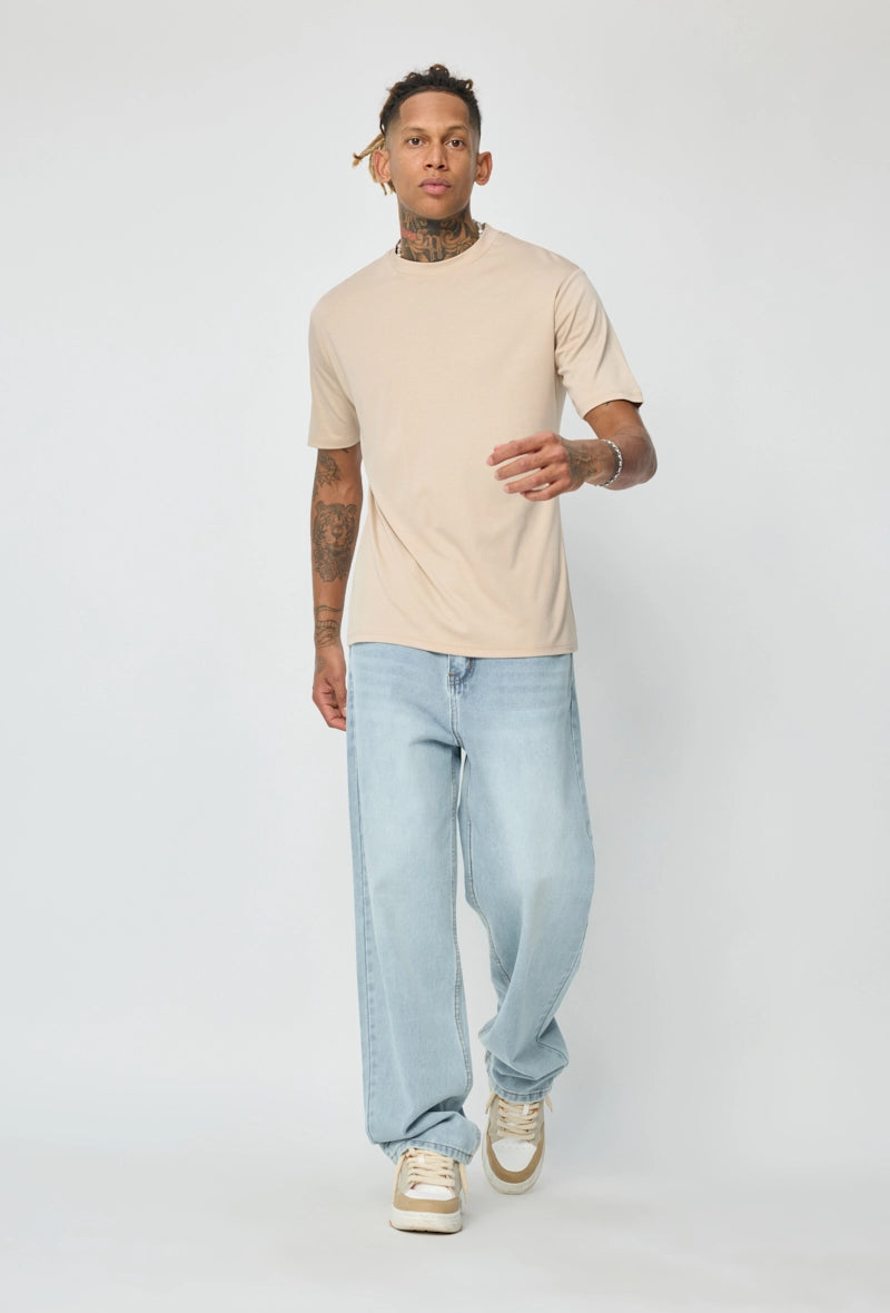 T-shirt uni - Afbeelding 2