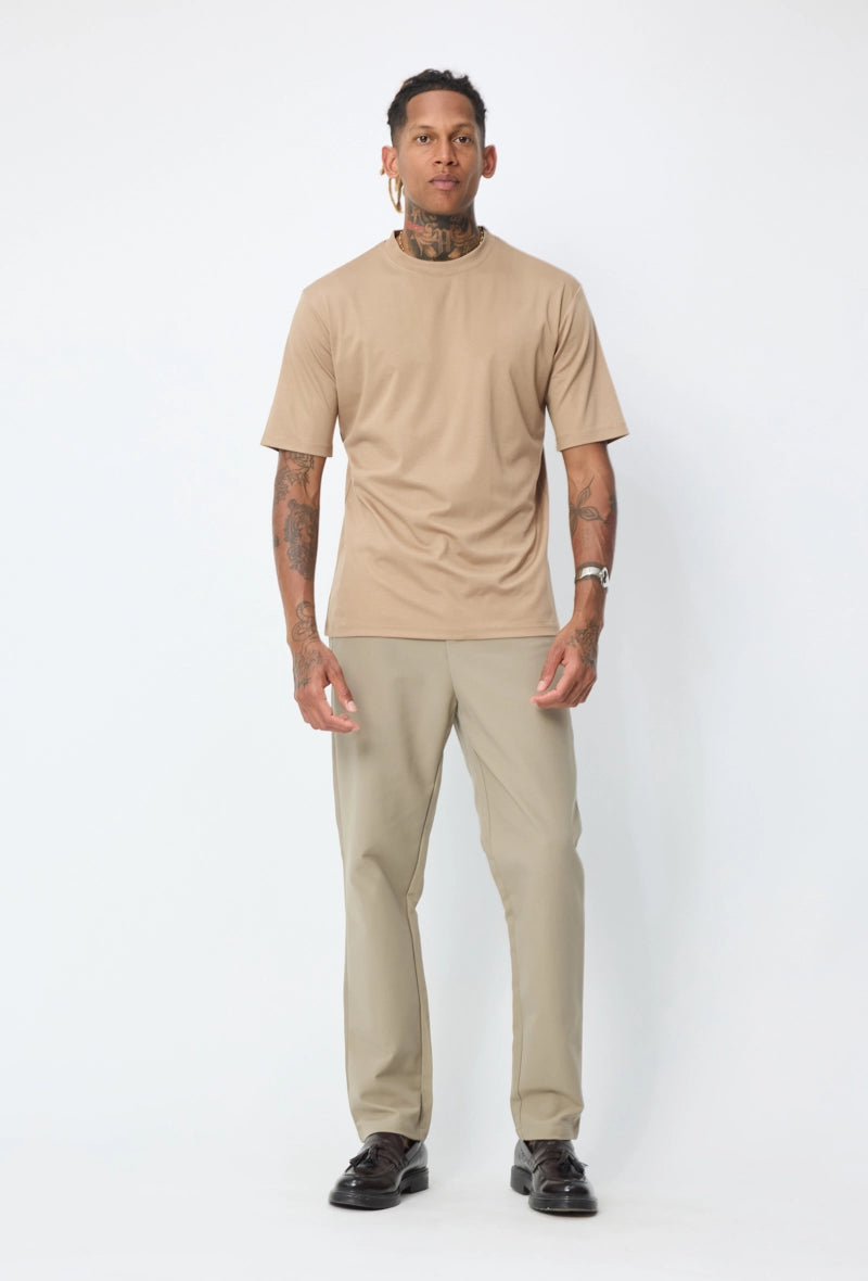 T-shirt uni - Afbeelding 2