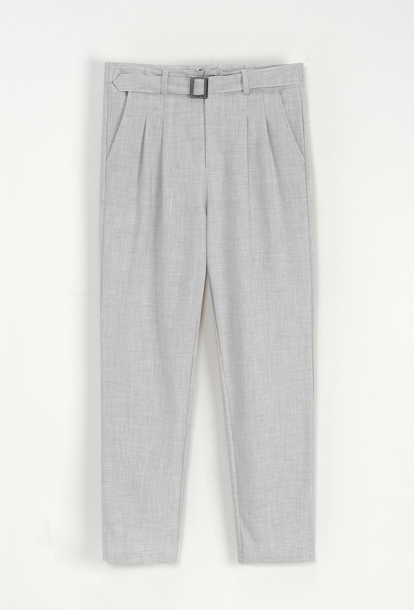 Effen broek met rechte snit - Afbeelding 3