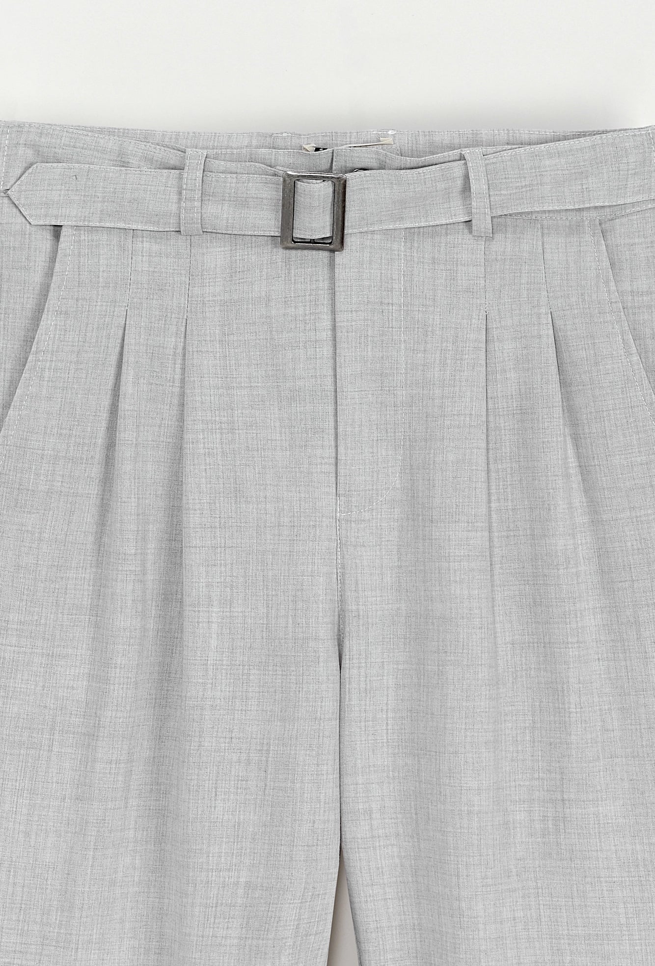 Effen broek met rechte snit