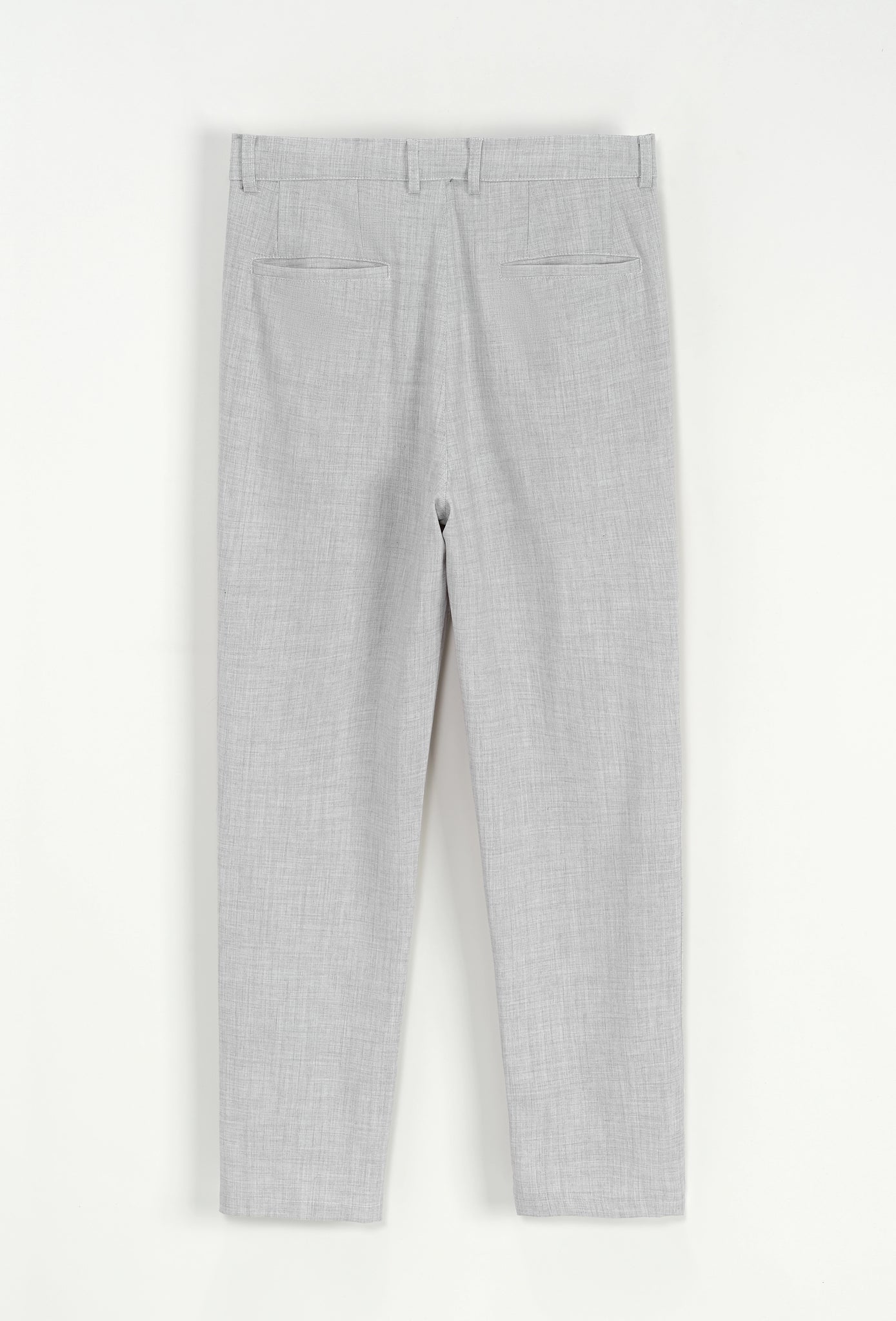 Effen broek met rechte snit - Afbeelding 2