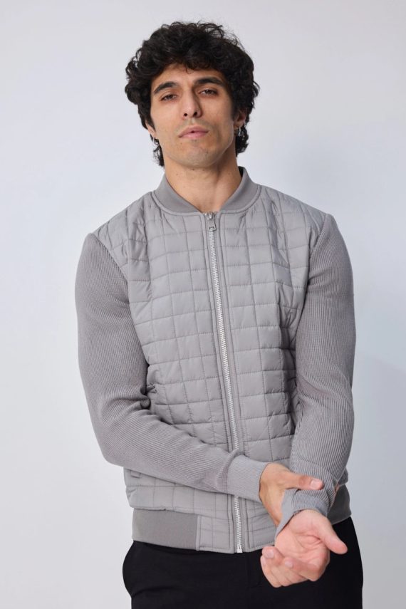 Veste bi-matière