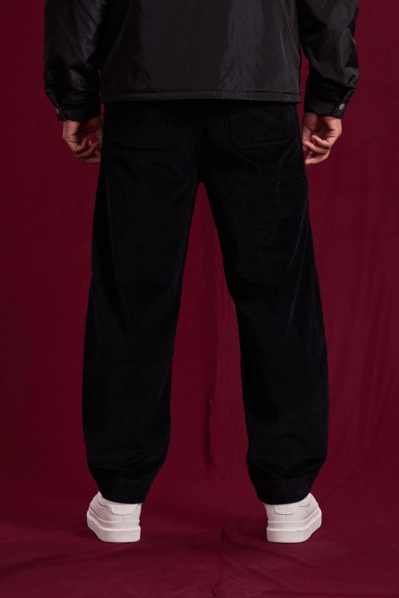 Effen gestreepte broek