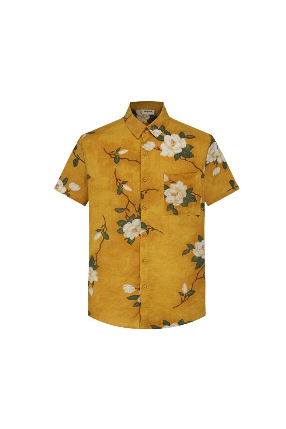 Casual overhemd met bloemenprint