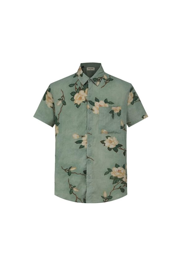 Casual overhemd met bloemenprint