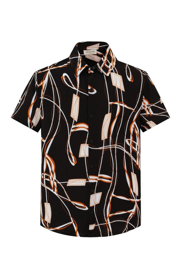 T-shirt met stedelijke grafische print
