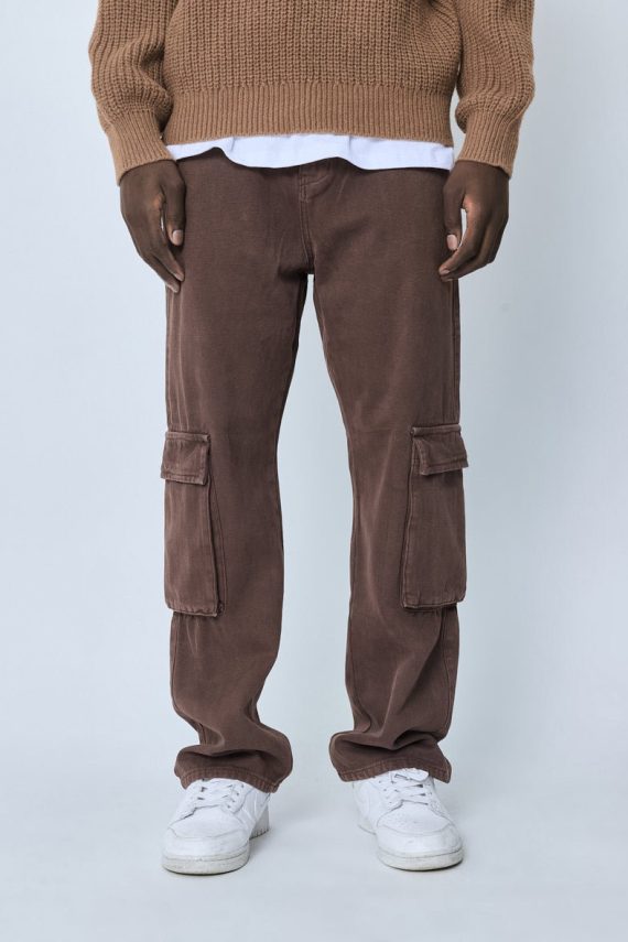Regular fit cargo jeans