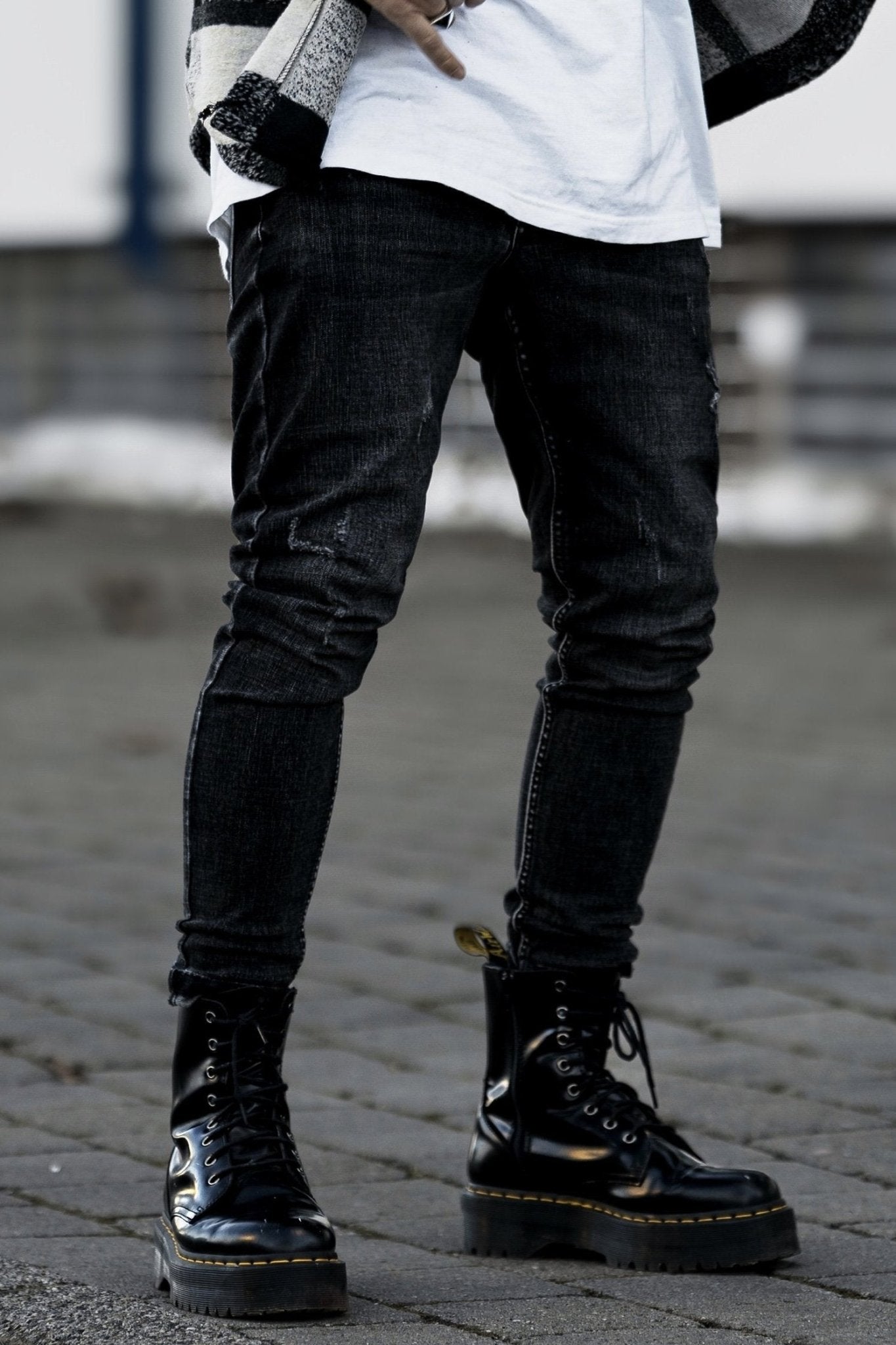 Slim, slightly stretch jeans