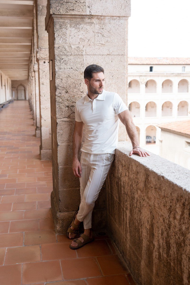 Gestreepte chinobroek - Afbeelding 3