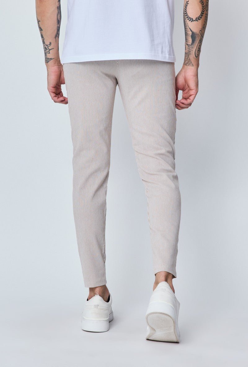 Gestreepte chinobroek - Afbeelding 2