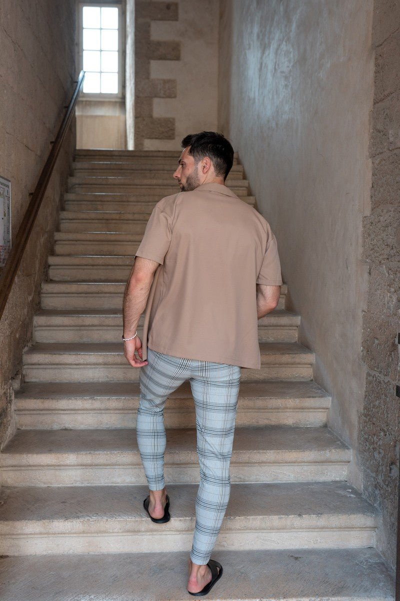 Gestreepte chinobroek