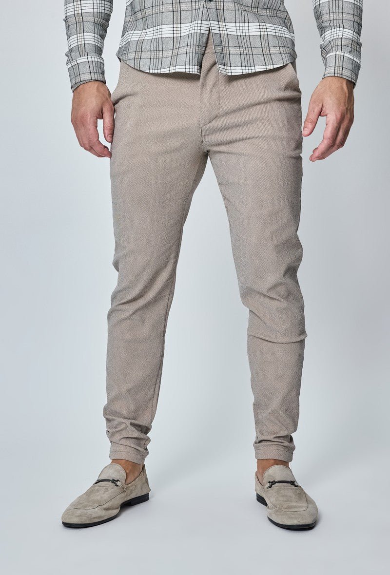 Klassieke heide chino-broek
